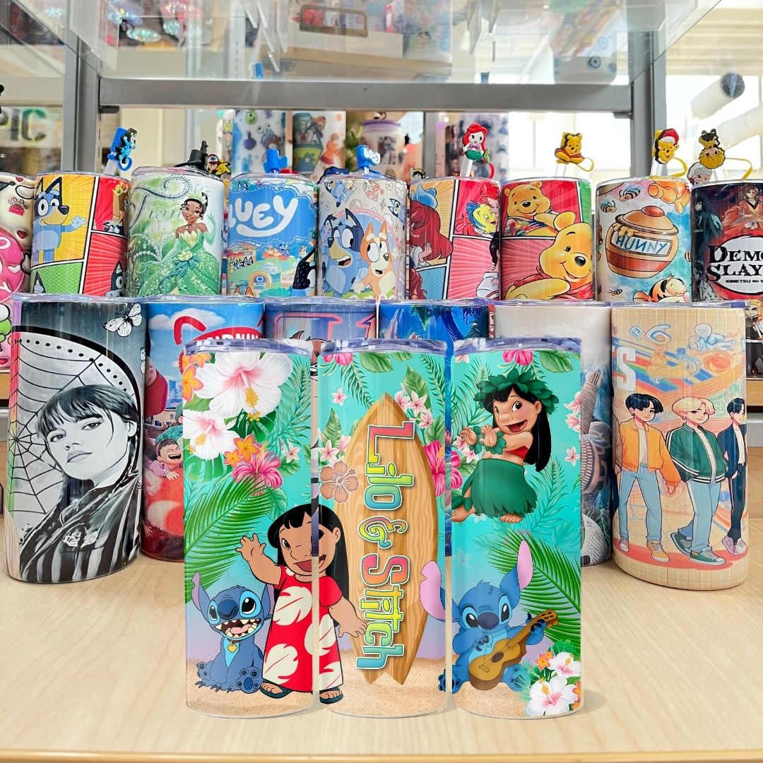 Blue Alien 6 Tumbler