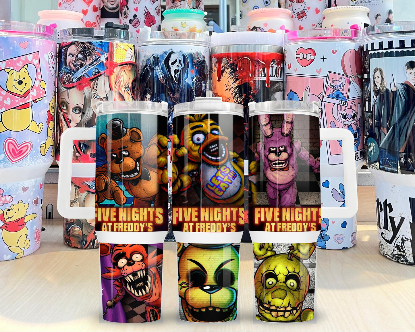 Five Nights at Freddy's 40oz Tumbler