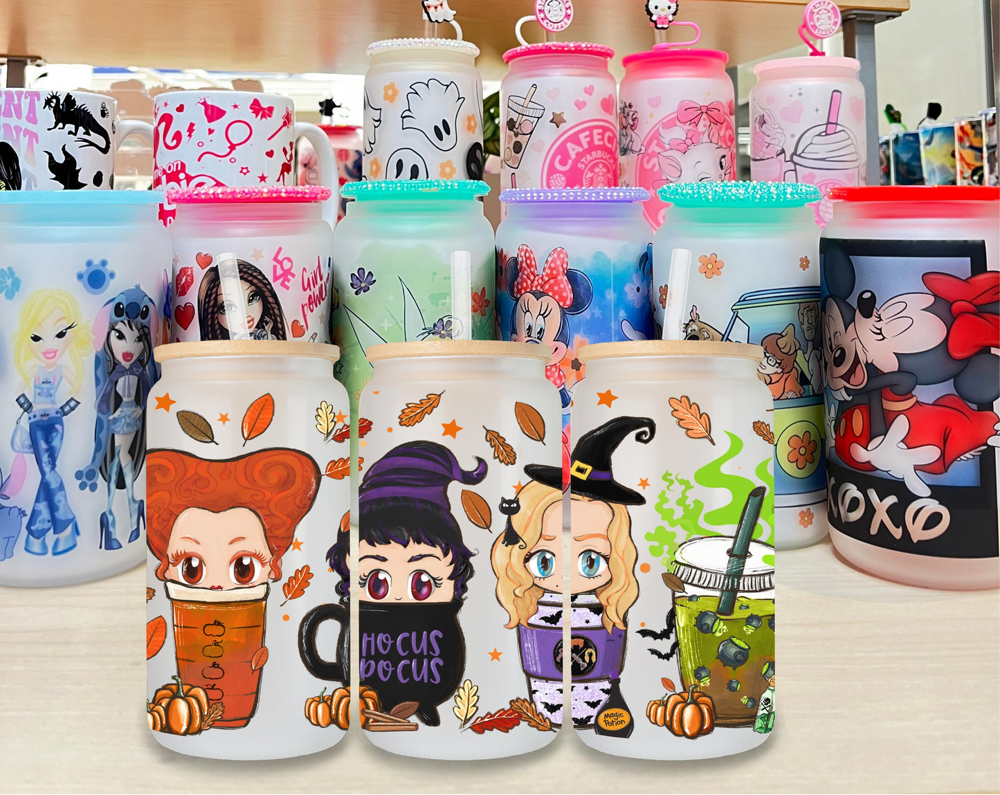 Hocus Pocus 2 Glass Cup