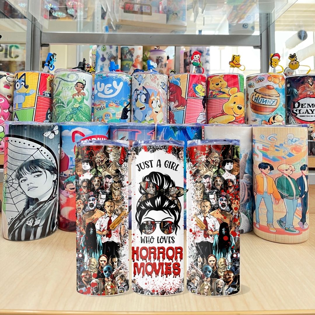 Horror Movie Lover Tumbler