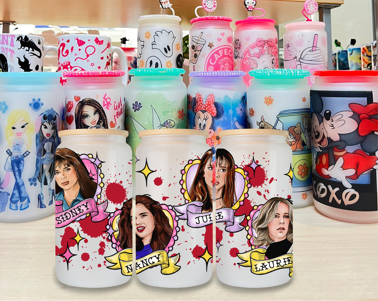 Horror Survivors Glass Cup