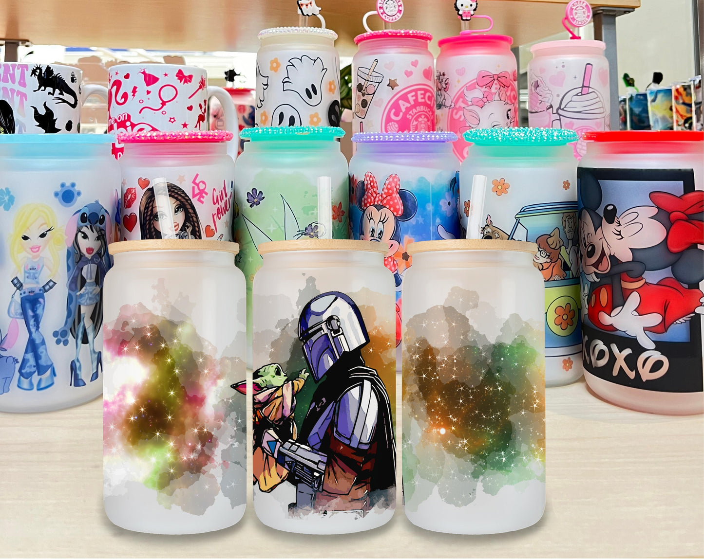 Mandolorian Glass Cup (2)