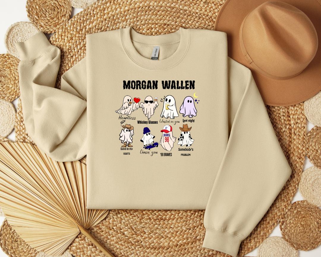 Morgan Wallen Ghost Crewneck