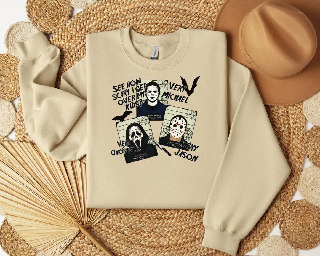 See How Scary I Get Over My Kids Crewneck