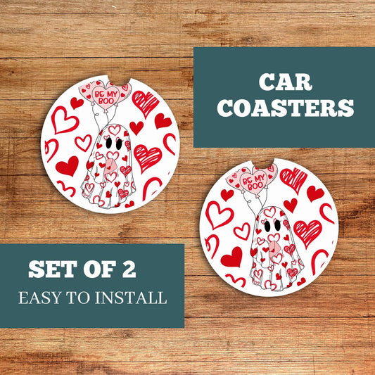 Be My Boo Car Coaster