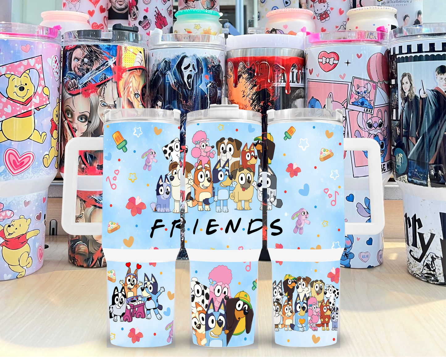 Bluey Friends 40oz Tumbler