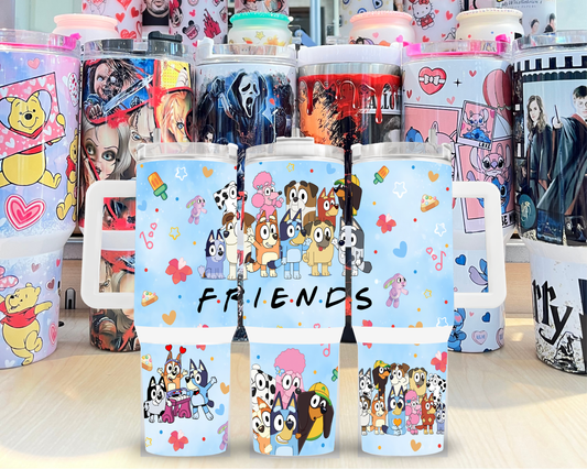 Bluey Friends 40oz Tumbler