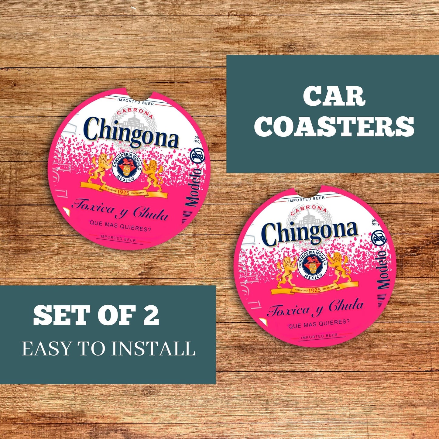 Chingona Car Coaster