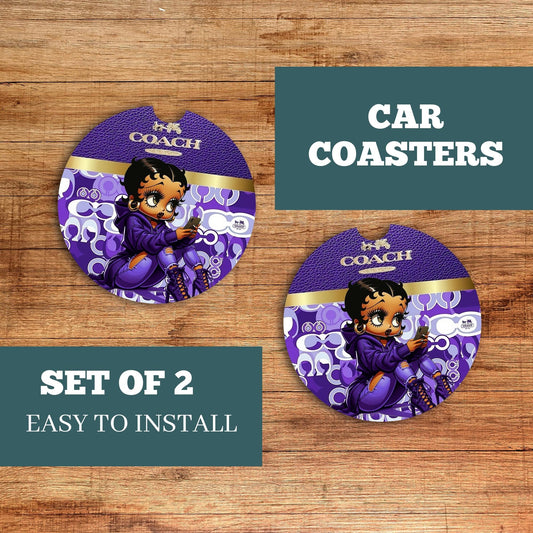 Coach Betty Car Coaster