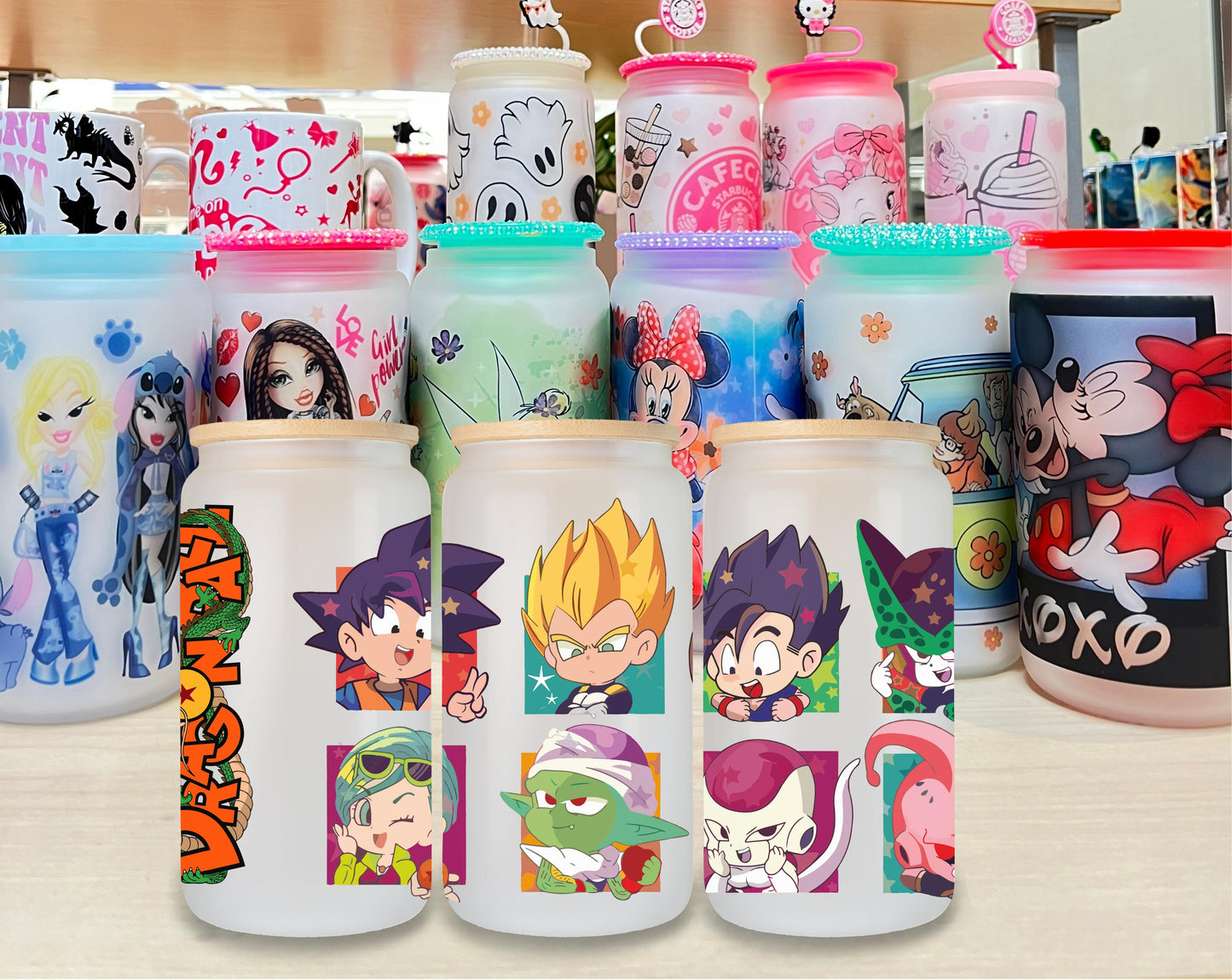 DBZ Glass Cup (4)