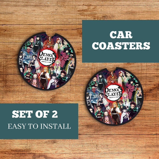 Demon Slayer Car Coaster