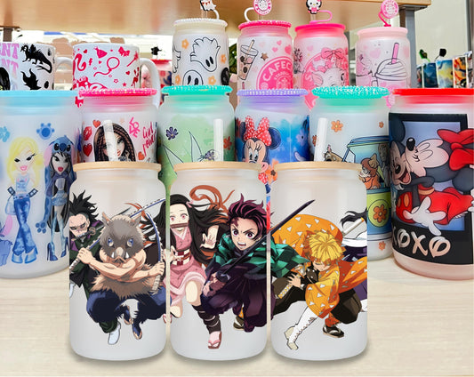 Demon Slayer Glass Cup (3)