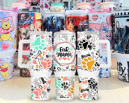 Fur Mama 40oz Tumbler