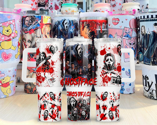 Ghostface 40oz Tumbler 2