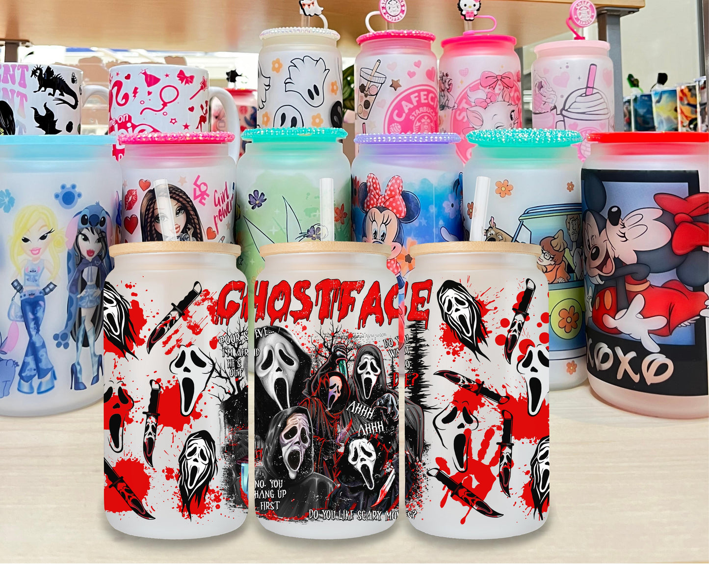 Ghostface Glass Cup (2)