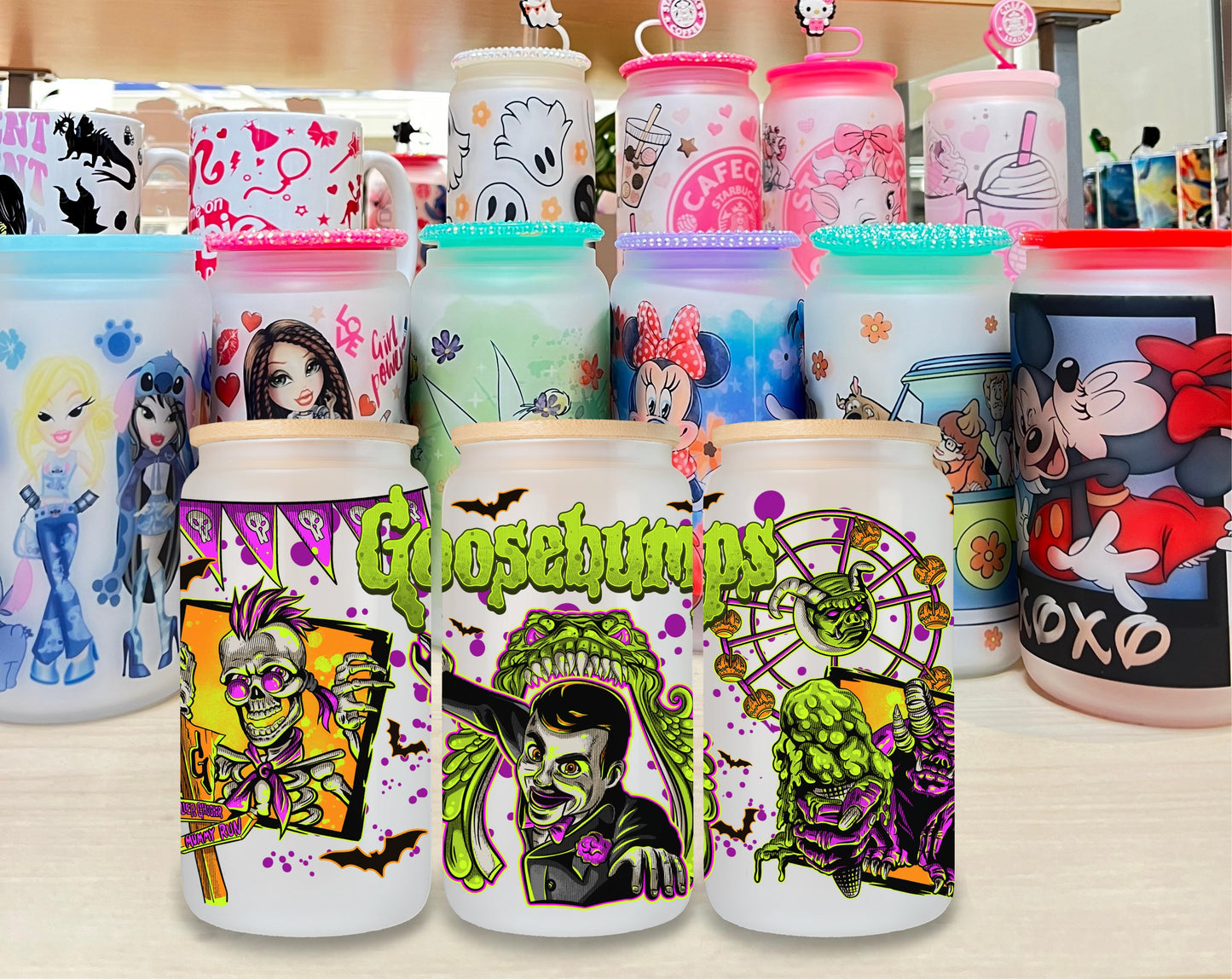 Goosebumps Glass Cup