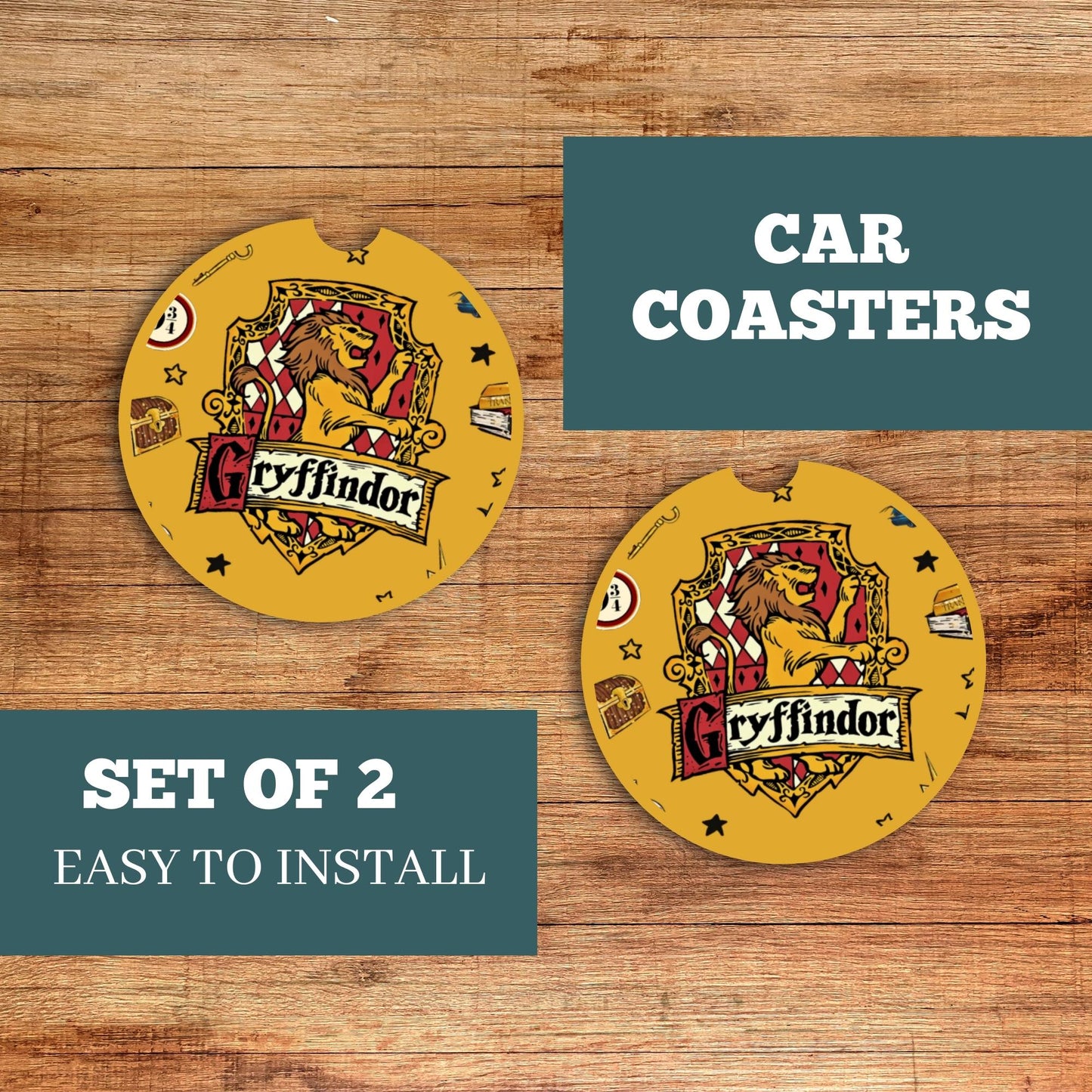 Gryffindor Car Coaster