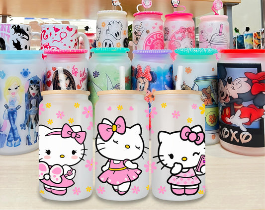 Hello Kitty 10 Glass Cup