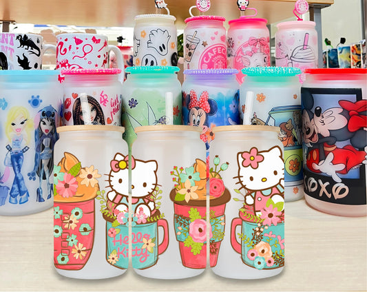 Hello Kitty 17 Glass Cup