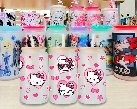 Hello Kitty 1 Glass Cup