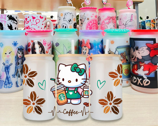 Hello Kitty 7 Glass Cup