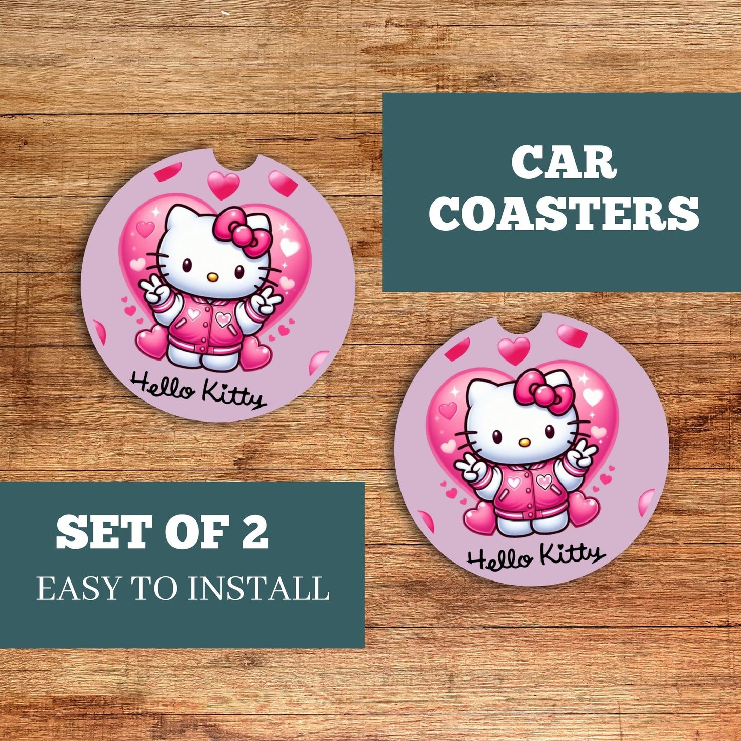 Hello Kitty Car Coaster 2