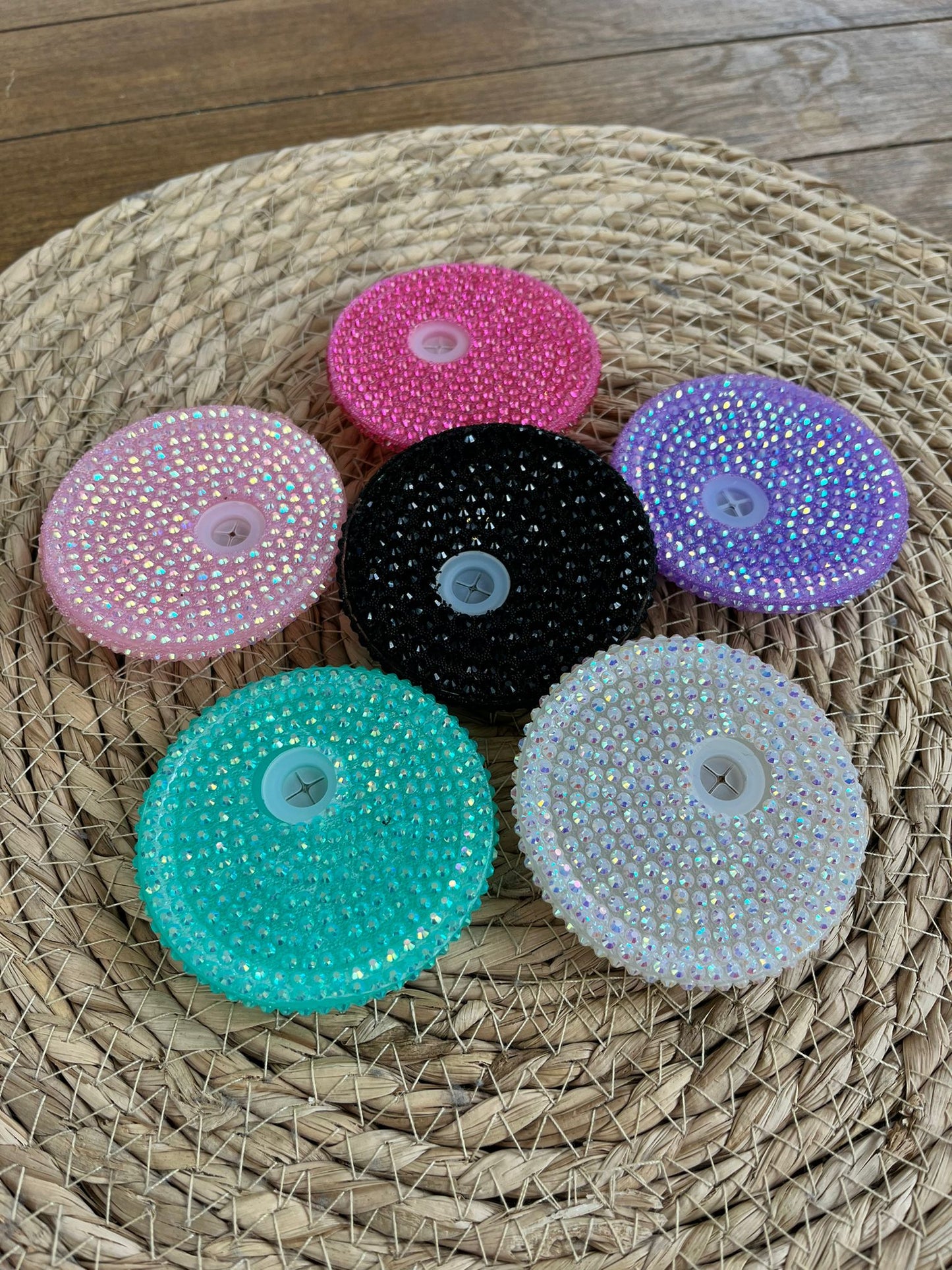 Acrylic Bling Lids