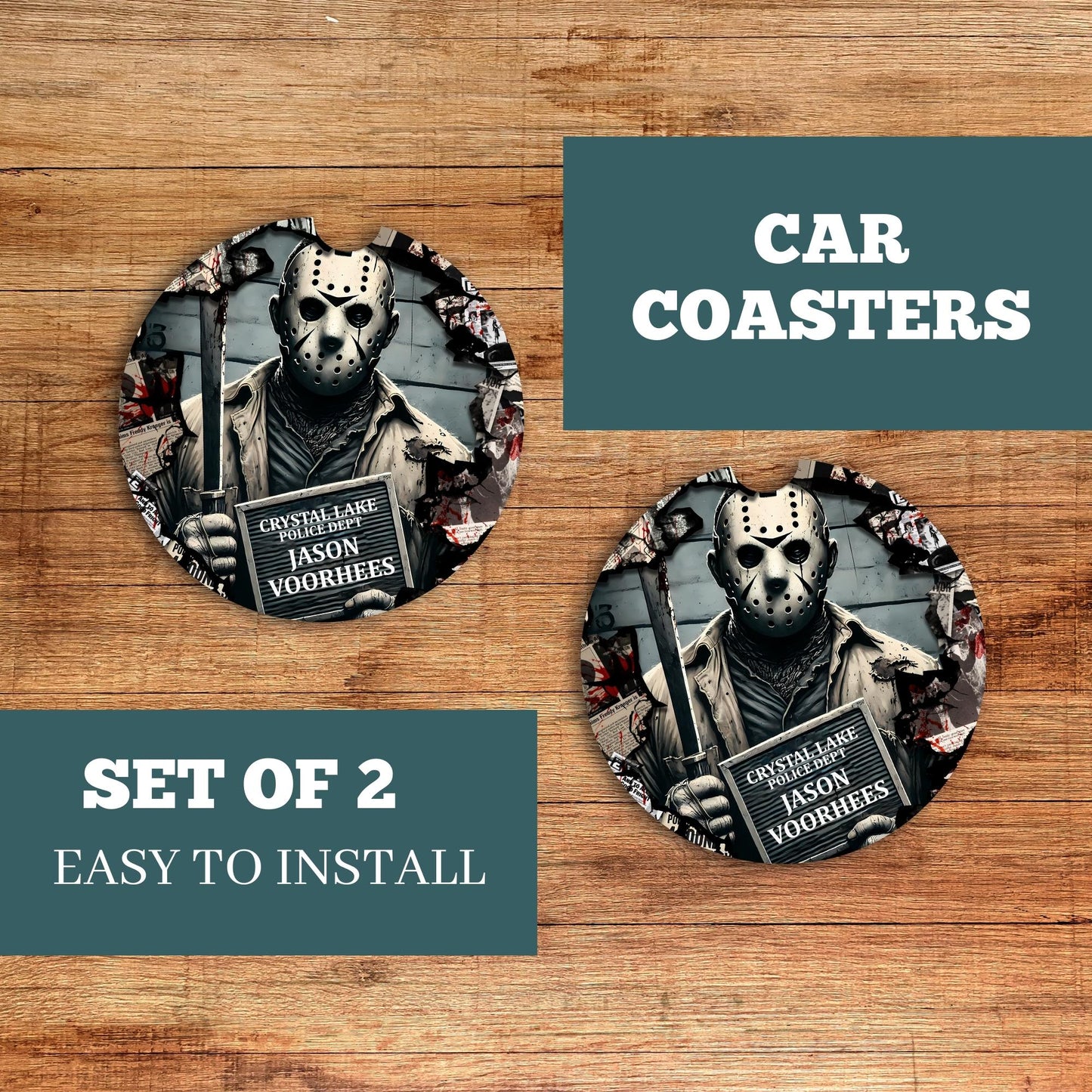 Jason Car Coaster