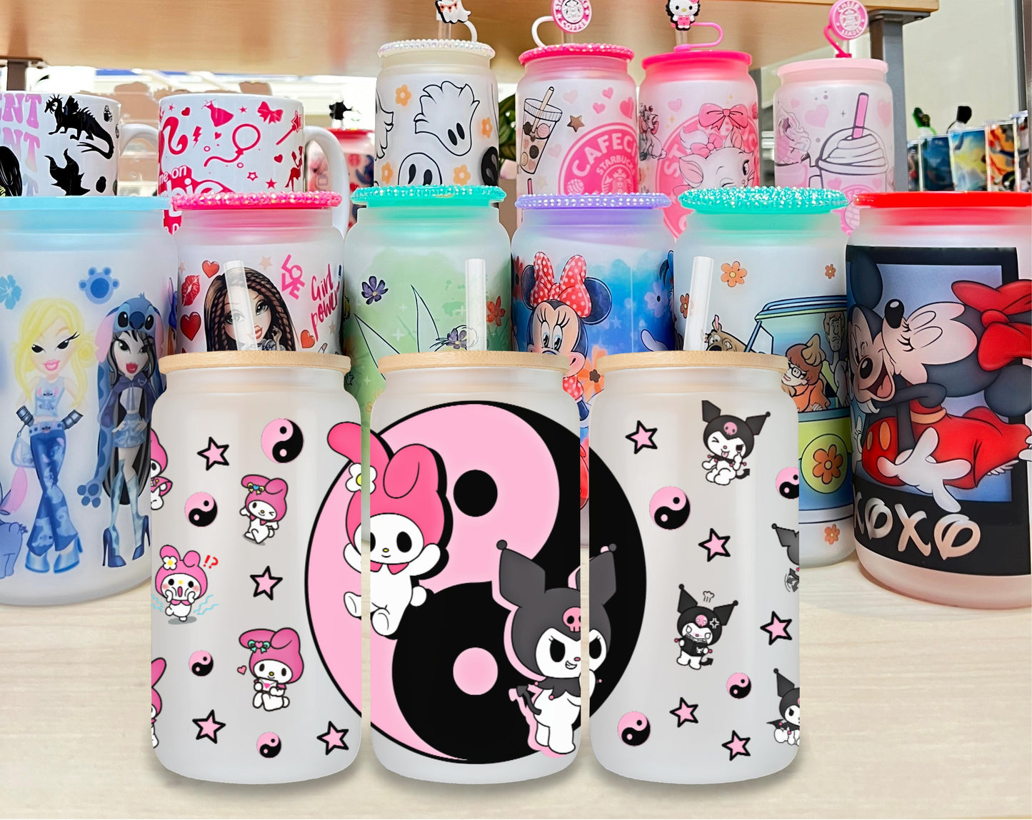 Kuromi 1 Glass Cup