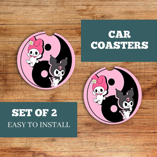 Kuromi Car Coaster