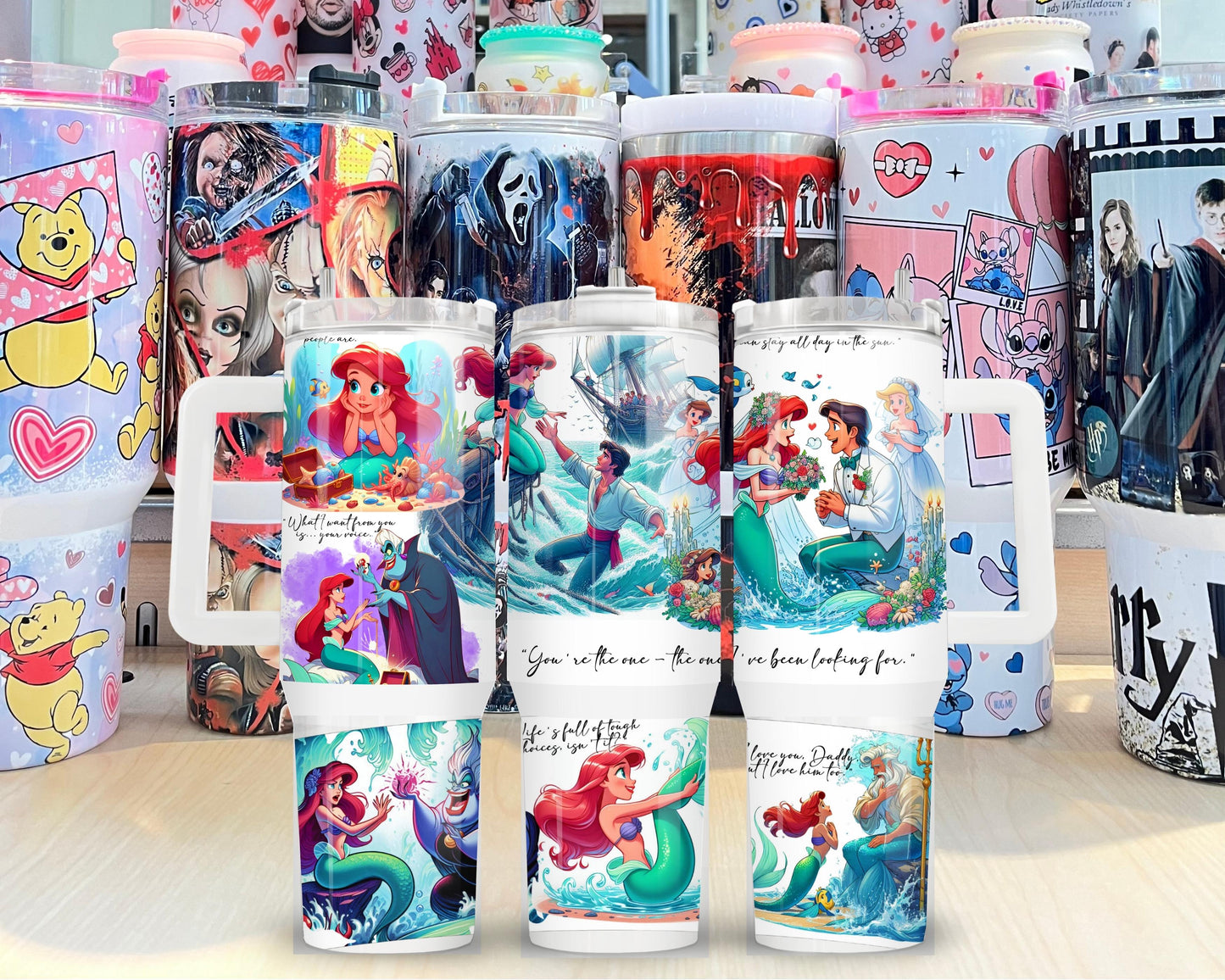 Lil Mermaid 40oz Tumbler