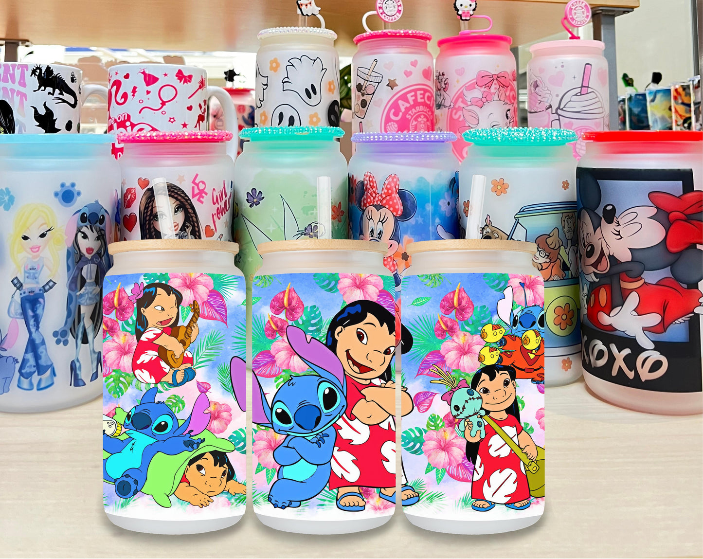 Lilo & Stitch 1 Glass Cup