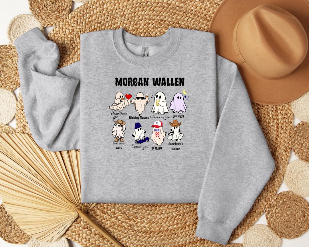 Morgan Wallen Ghost Crewneck