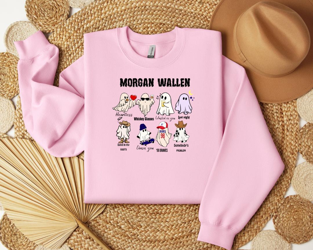 Morgan Wallen Ghost Crewneck