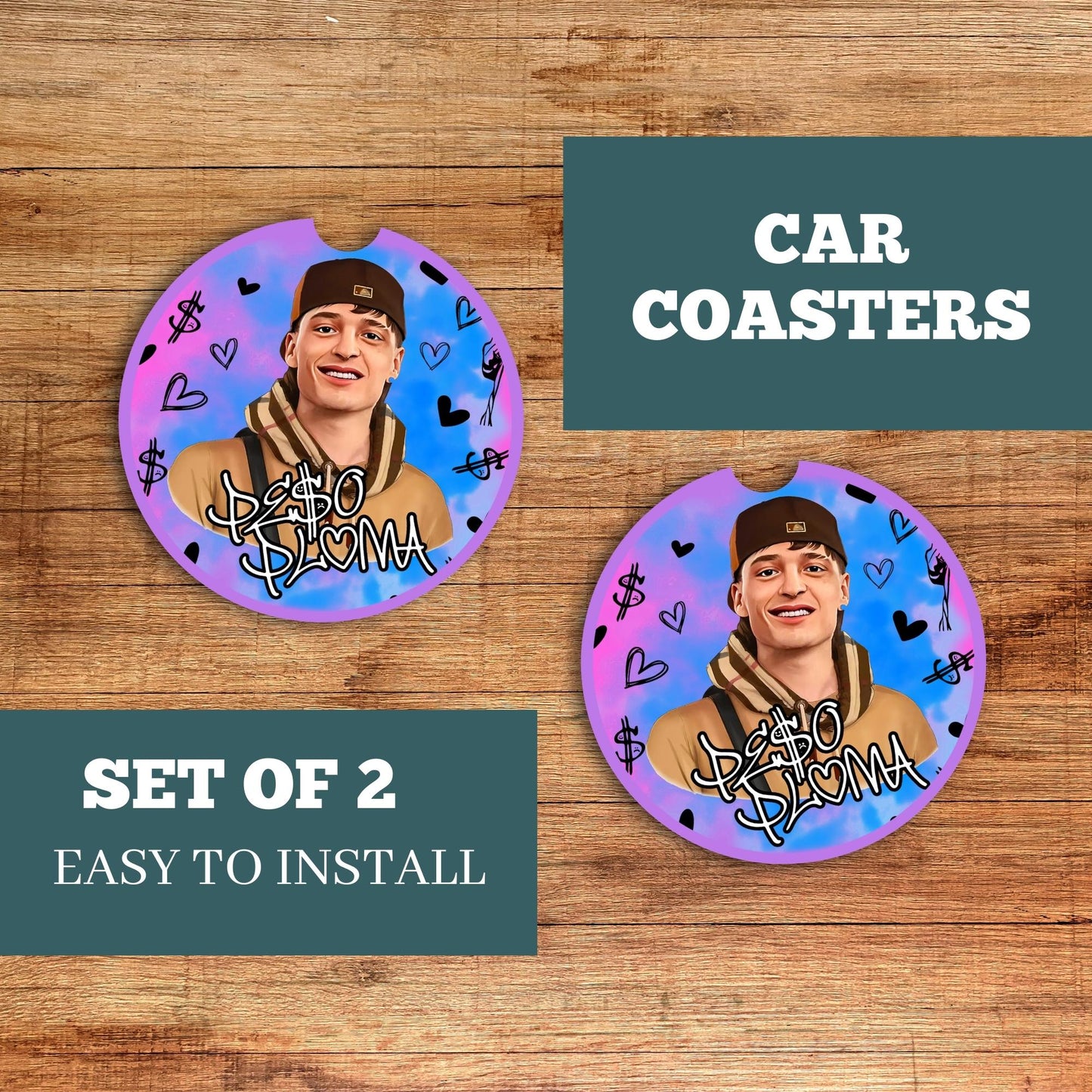 Peso Car Coaster