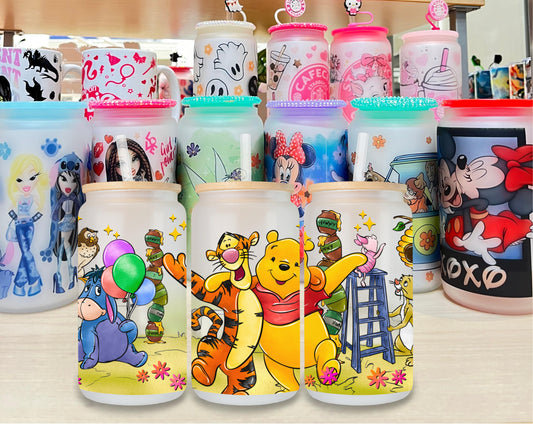 Pooh 1 Glass Cup