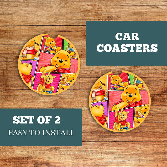 Pooh Car Coaster 3