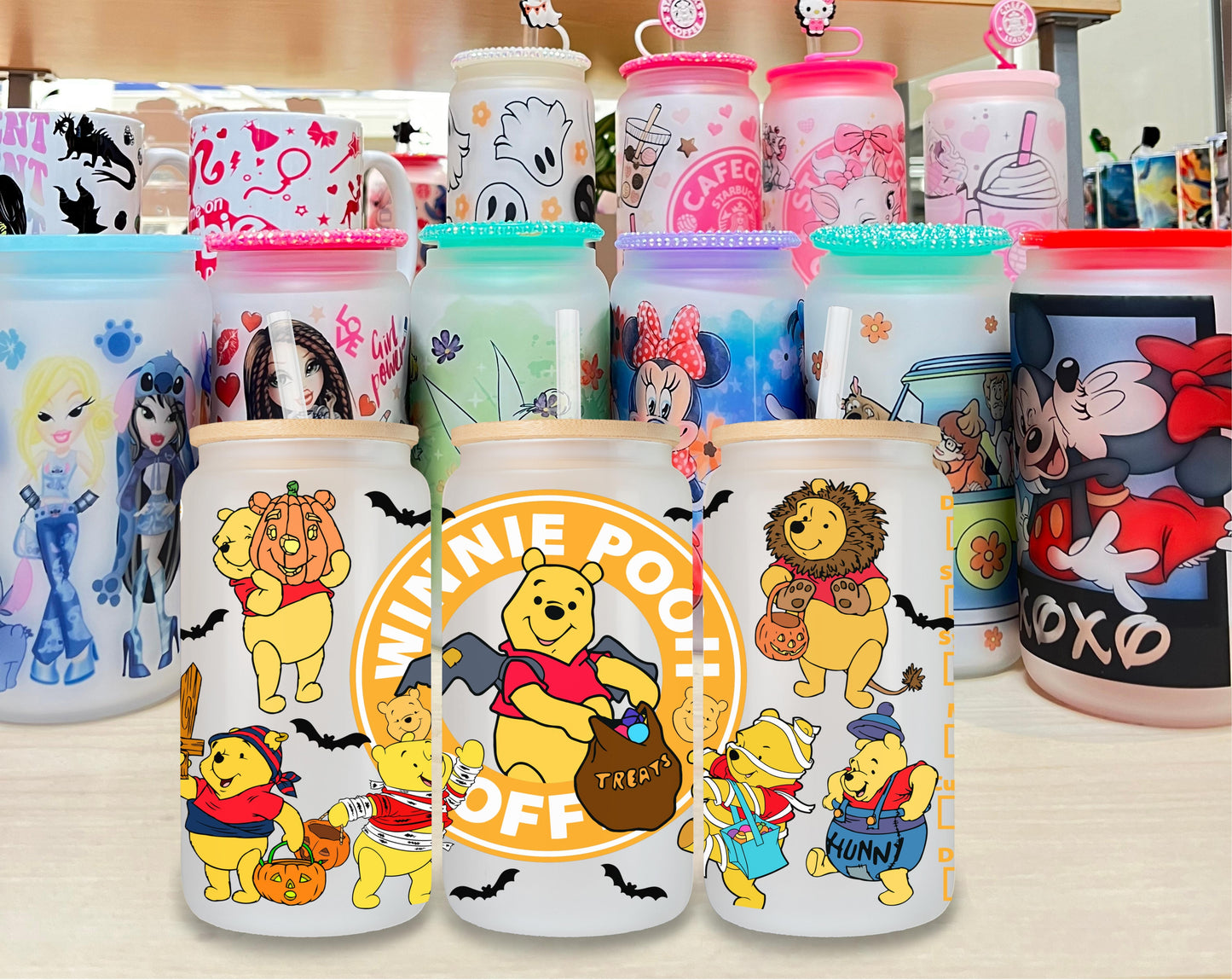 Pooh Glass Cup (3)