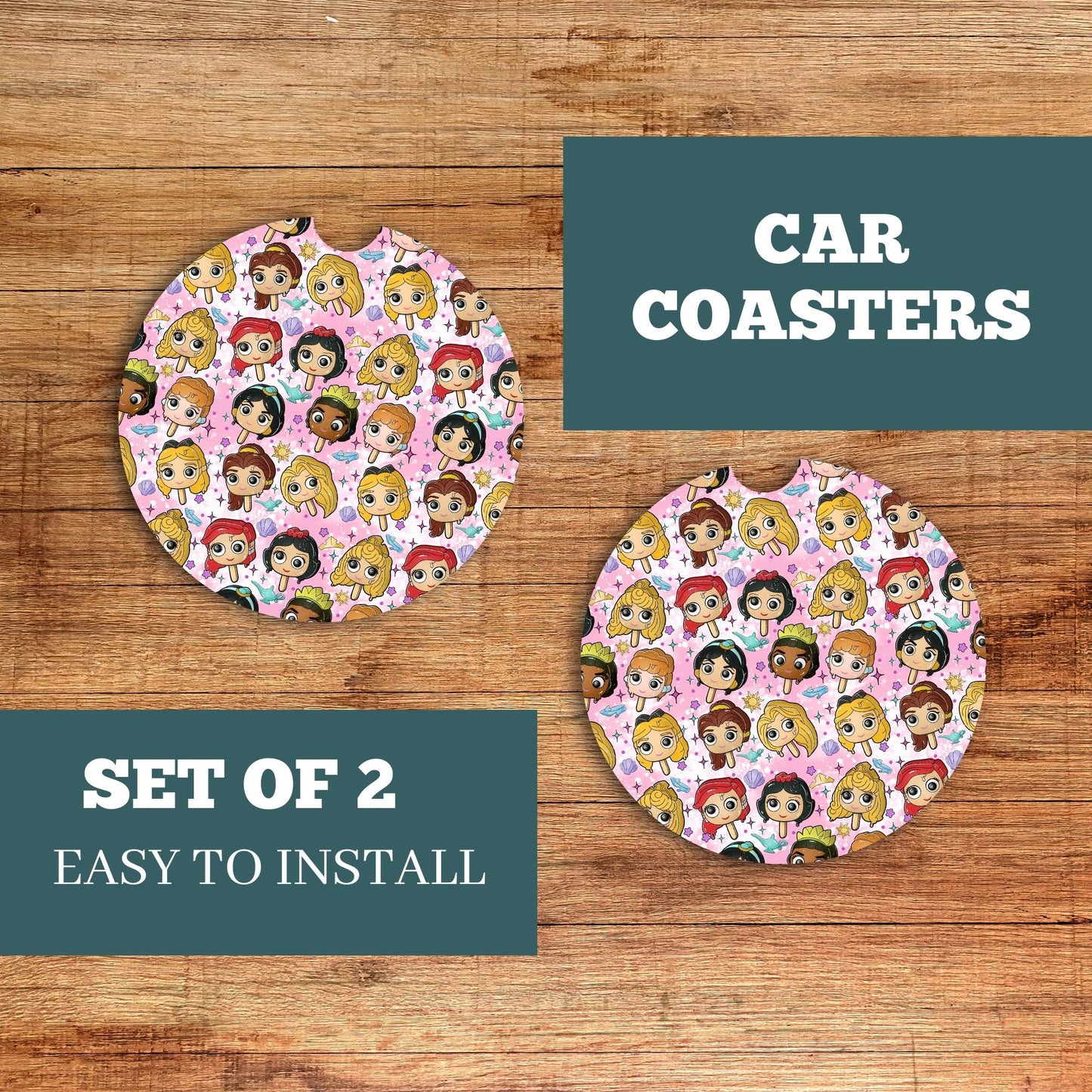 Princesses Car Coaster