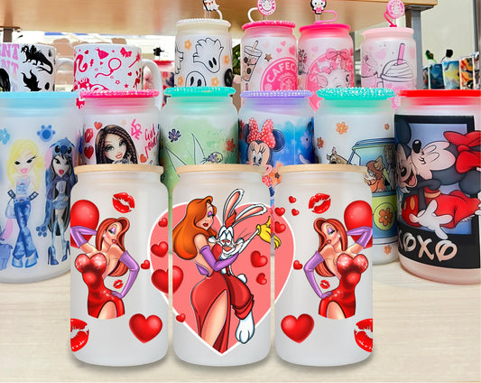 Roger Rabbit Glass Cup