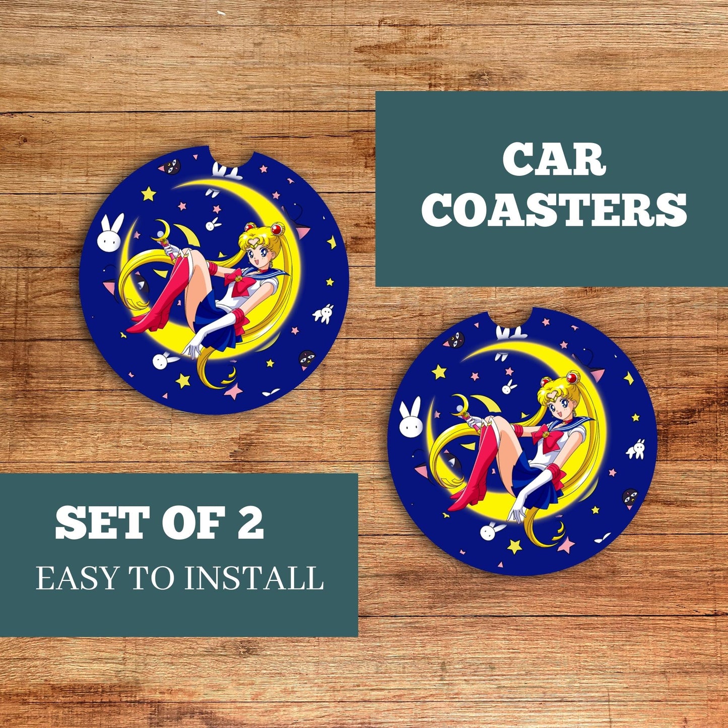 Sailor Moon Car Coaster 2