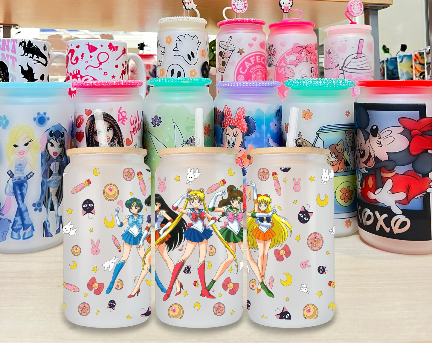 Sailor Moon Glass Cup (4)