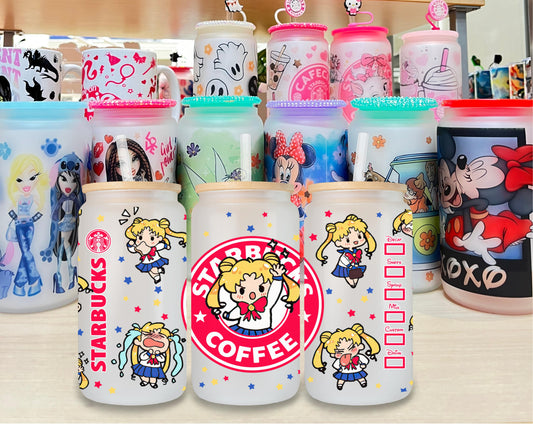 Sailor Moon Glass Cup (6)