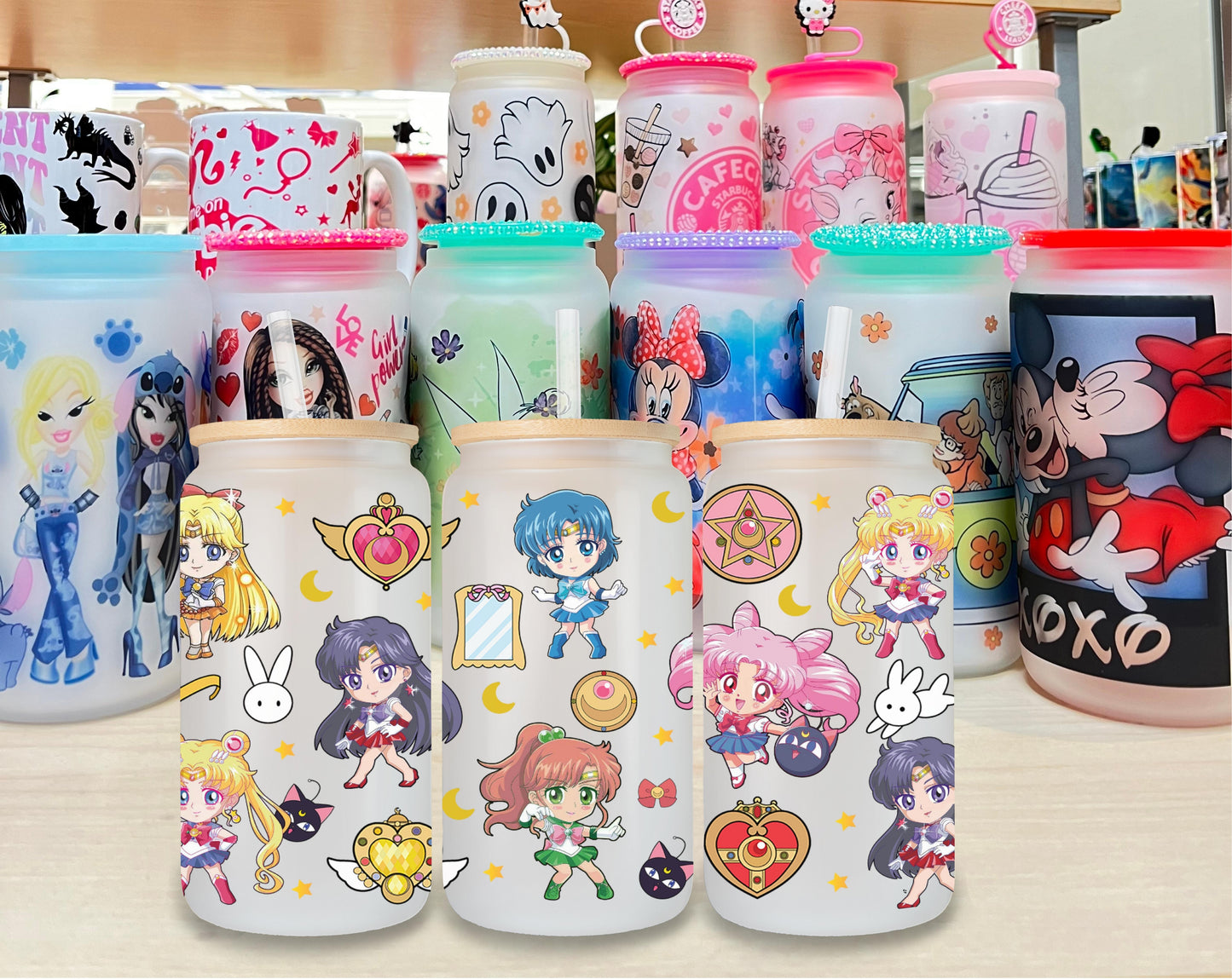 Sailor Moon Glass Cup