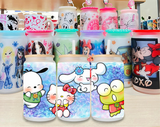 Sanrio 2 Glass Cup