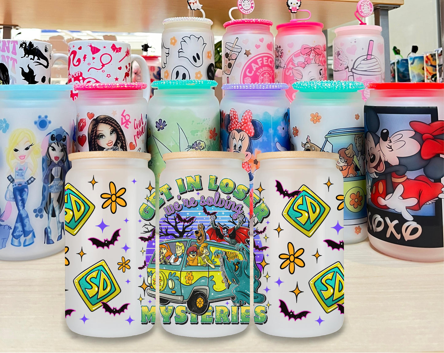 Scooby Doo Glass Cup (2)