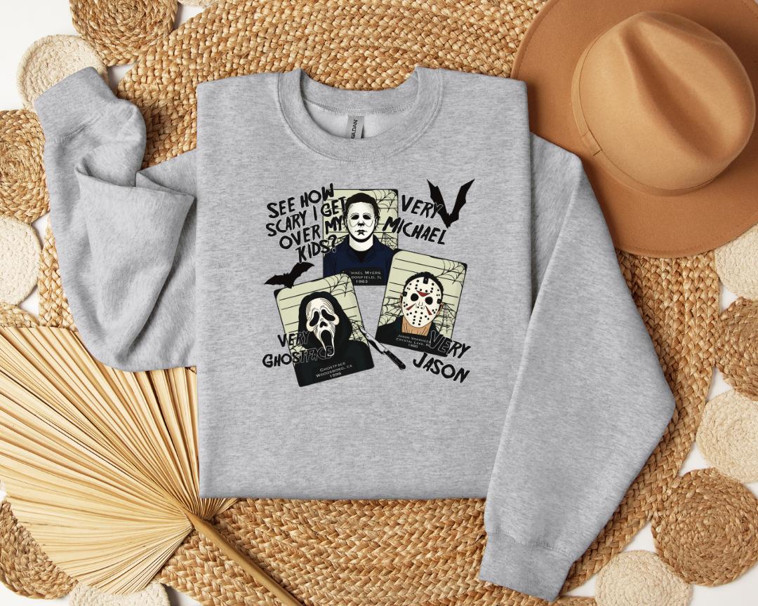 See How Scary I Get Over My Kids Crewneck