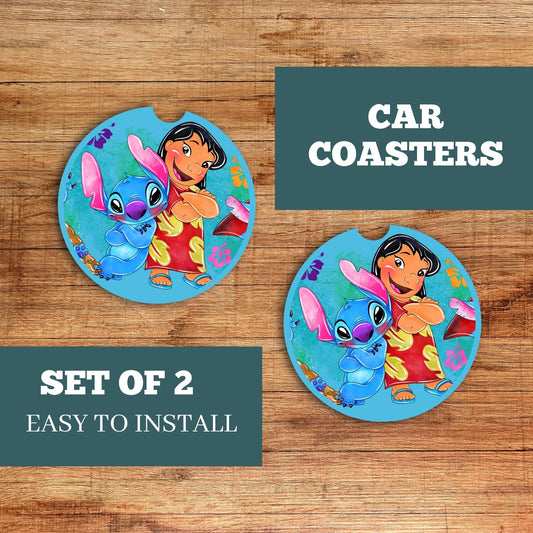 Stitch Car Coaster 6