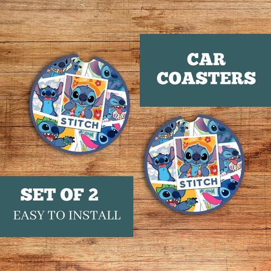 Stitch Car Coaster