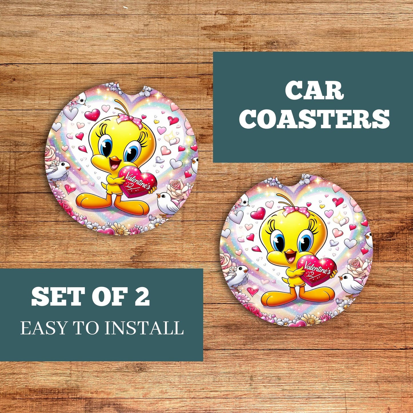 Tweety Car Coaster 2